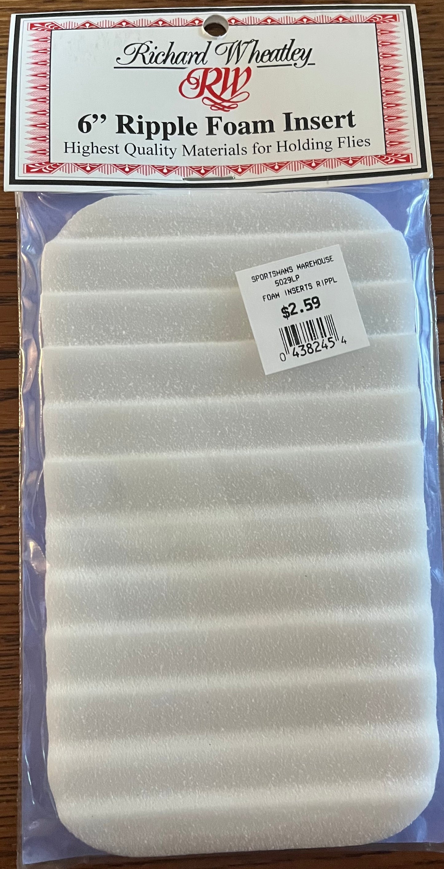 Richard Wheatley 6” Foam Insert
