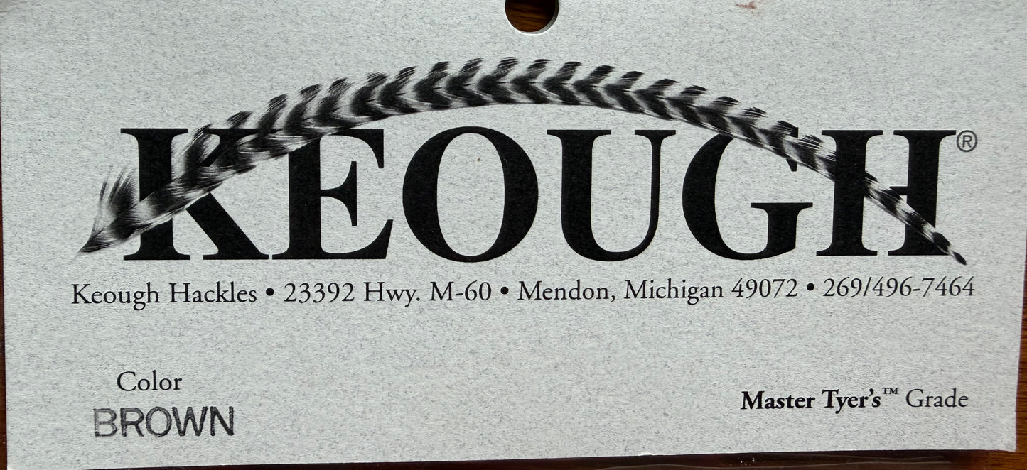 Keough Master Tyer’s Grade Cape, Brown 457-SH-E-L