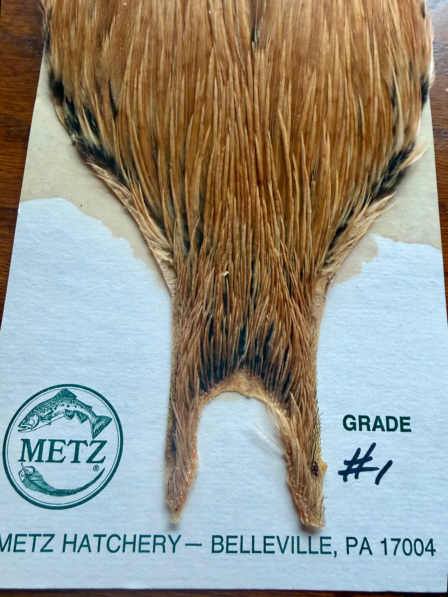 Metz Cape Grade #1 Light Ginger 412-SH-E-L