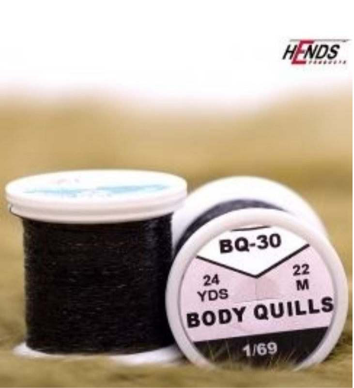 Hends Body Quills: Black