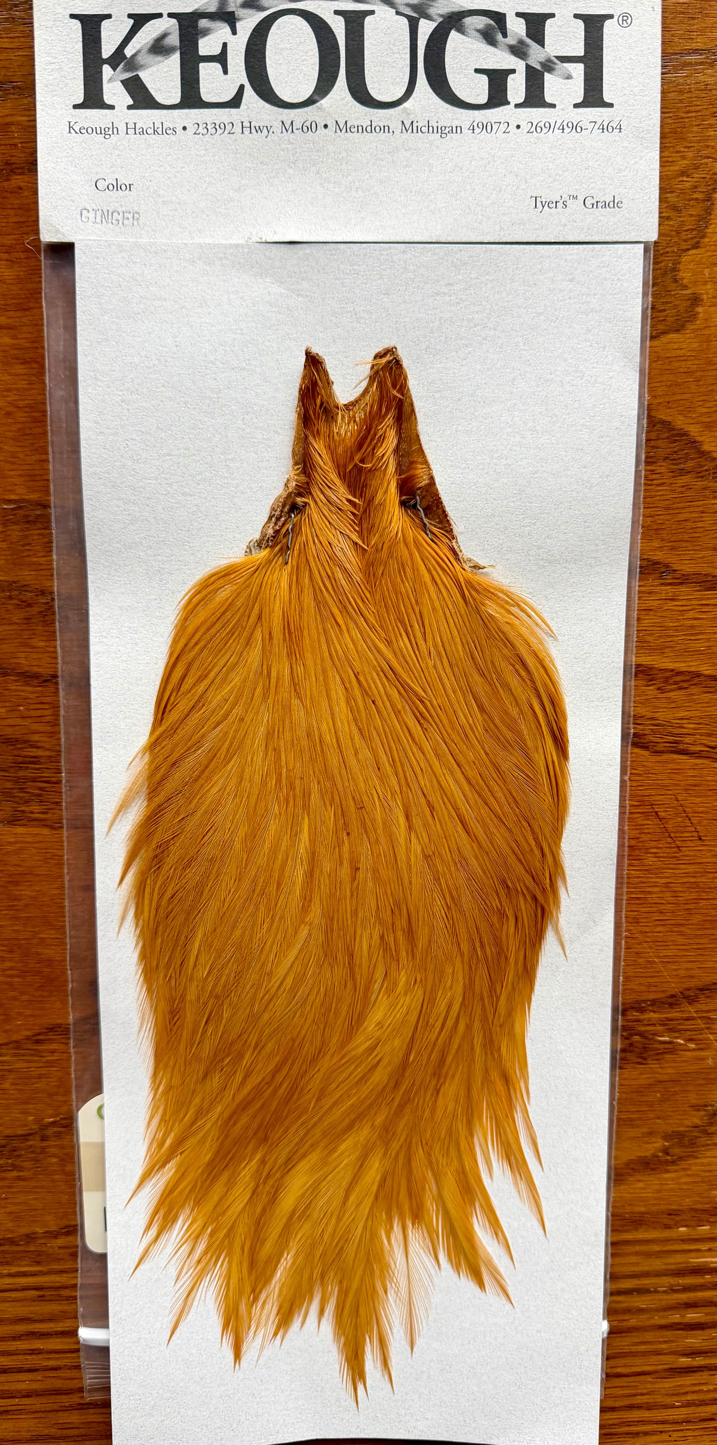 Keough Tyer’s Grade Cape, Ginger 455-SH-E-L