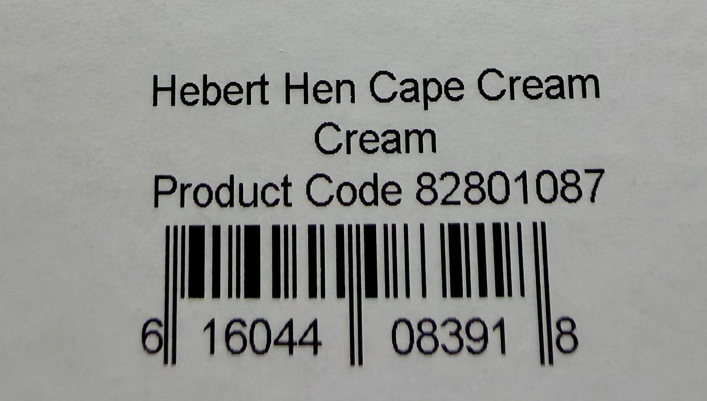 Whiting Farms Hebert Miner Hen Cape Cream 353-SH-E-L