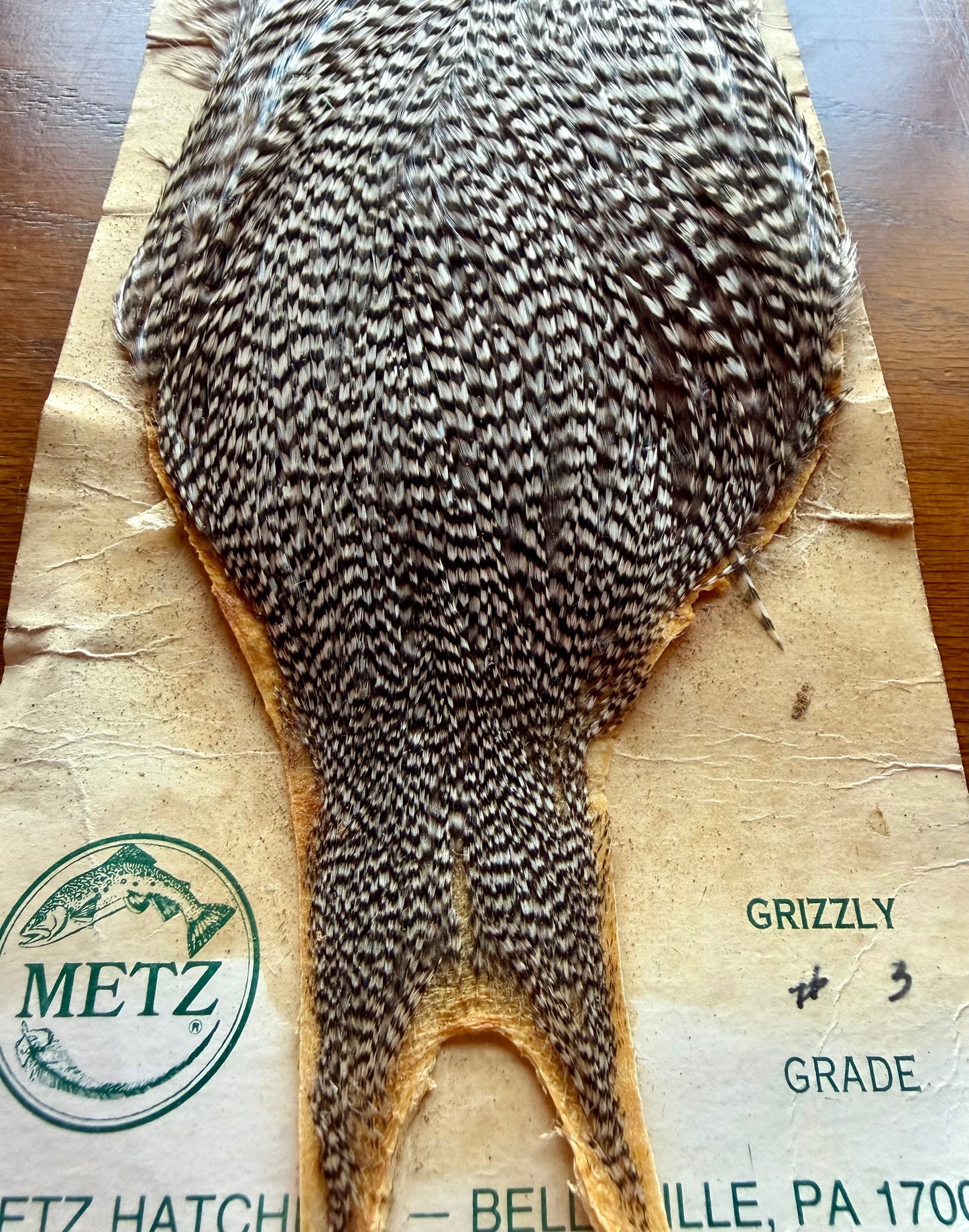 Metz Cape Grade #3 Grizzly 421-SH-E-L