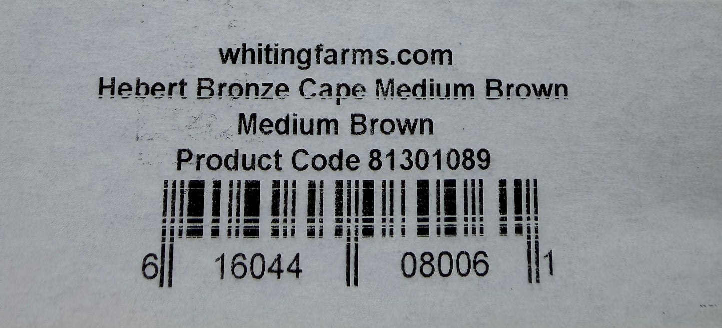 Whiting Hebert Miner Bronze Cape Medium Brown 398-SH-E-L