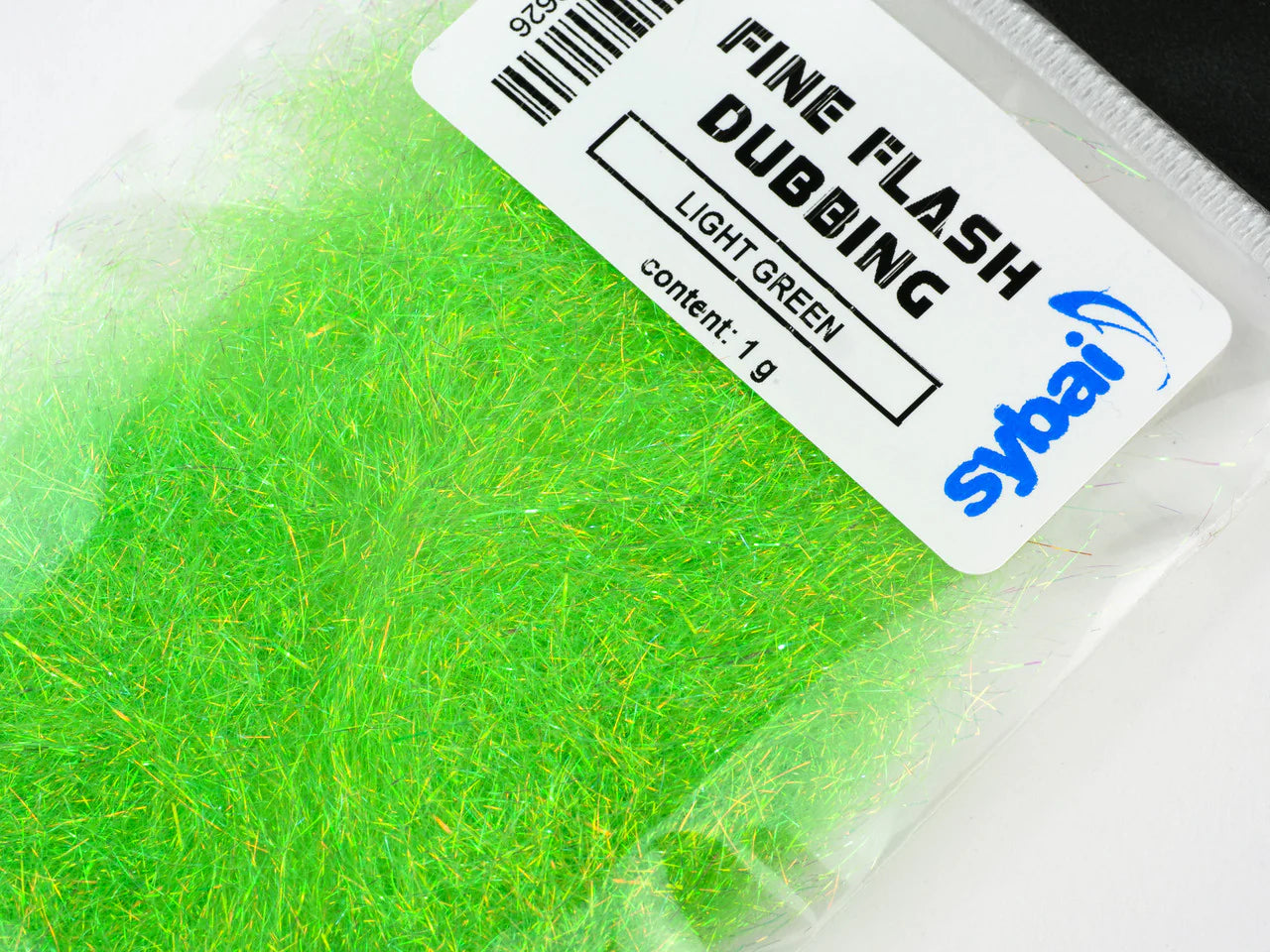 Sybai Fine Flash Dubbing: Light Green