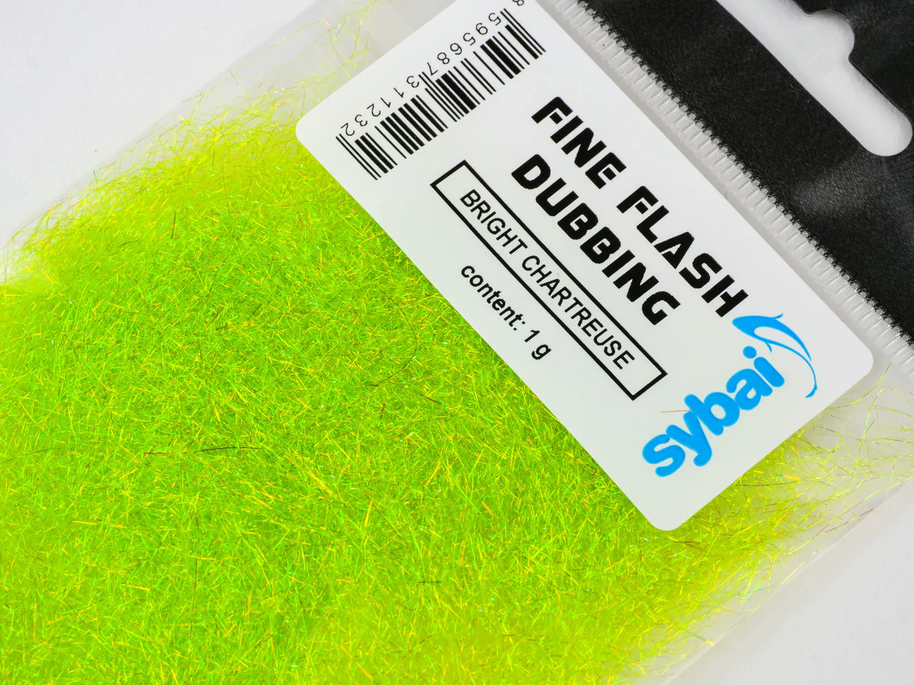 Sybai Fine Flash Dubbing: Bright Chartreuse