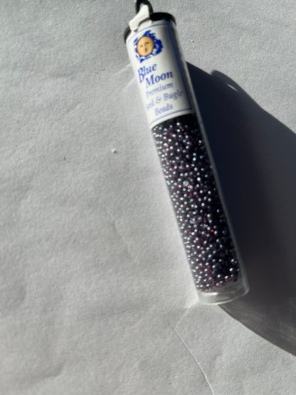 Blue Moon - Premium Seed and Bugle Beads