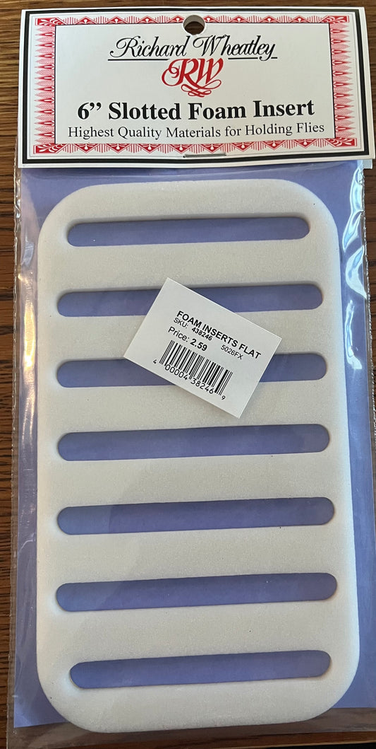 Richard Wheatley 6” Foam Insert