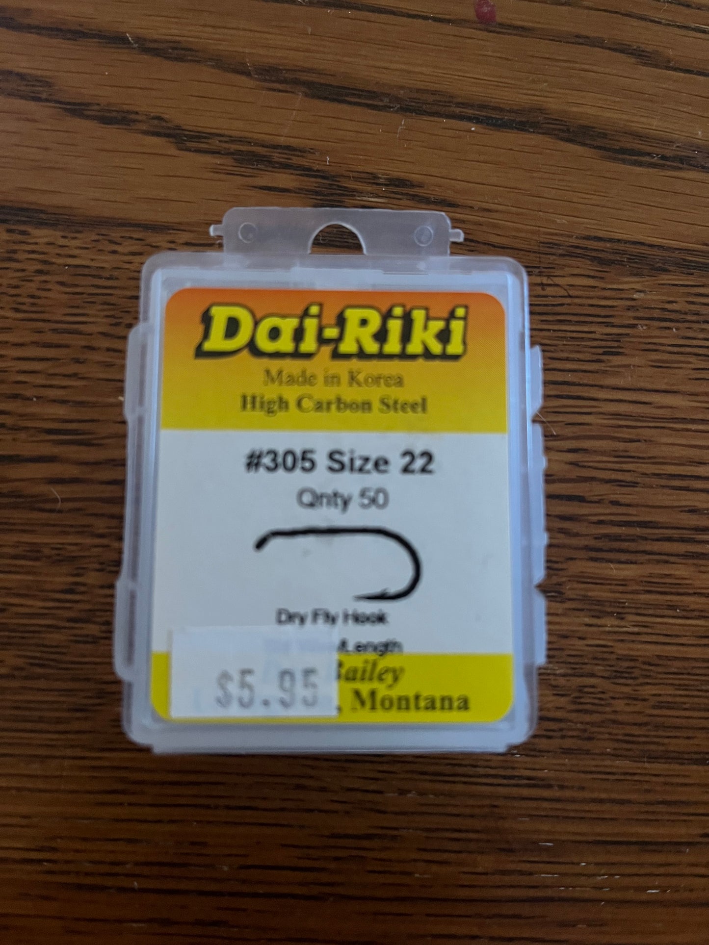 Dai-Riki - #305 - Dry Fly Hook