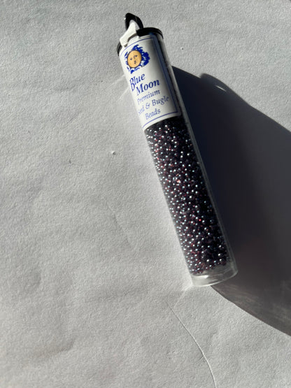 Blue Moon - Premium Seed and Bugle Beads