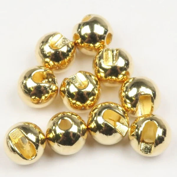 Hareline - Slotted Tungsten Beads - 5/32” (3.8mm) - 20 Pack