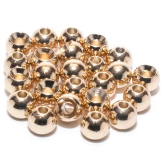 Wapsi - Cyclops Beads - Gold Plated - 24/Pkg