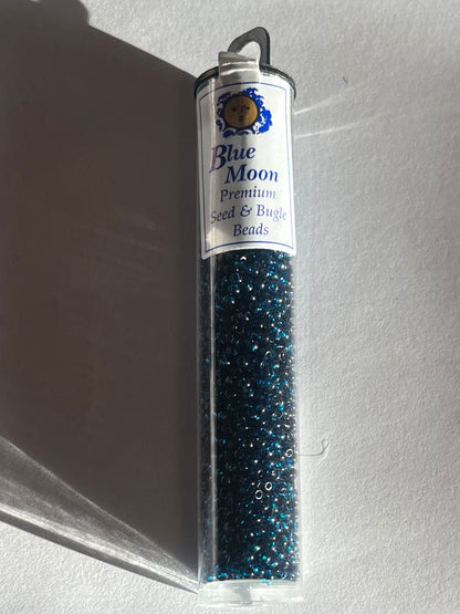 Blue Moon - Premium Seed and Bugle Beads