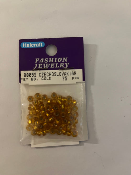 Halcraft - Czechoslovakian “E” Beads