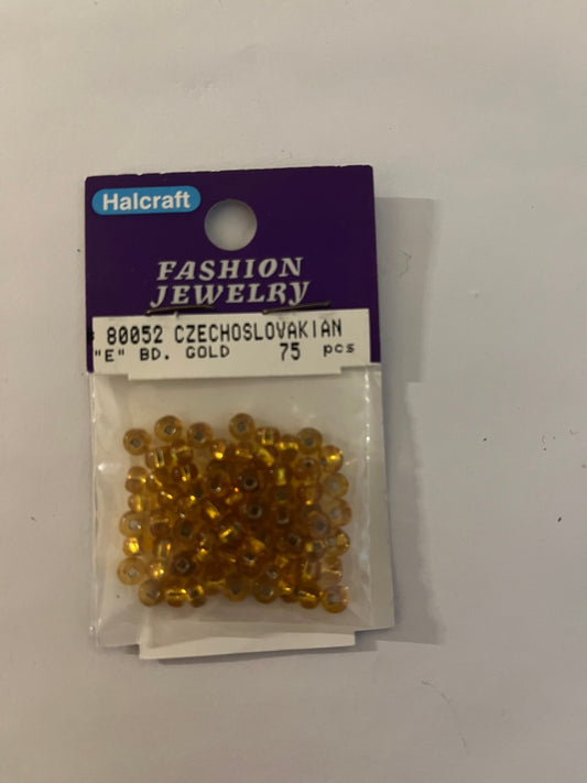 Halcraft - Czechoslovakian “E” Beads