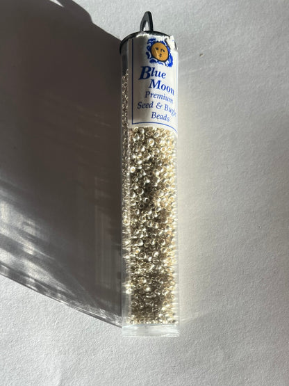 Blue Moon - Premium Seed and Bugle Beads