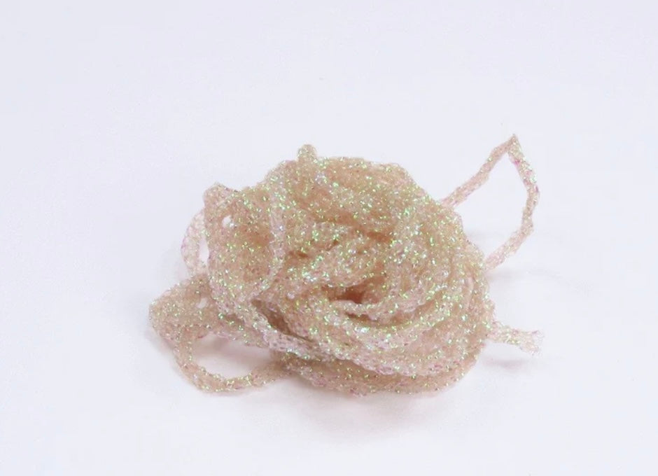 Hareline Dyed Pearl Diamond Braid