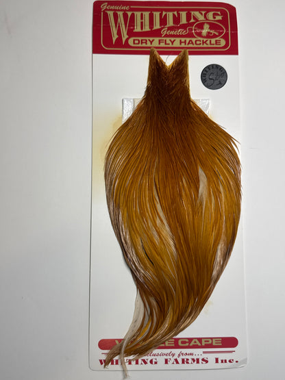 Whiting Farms SILVER Cape: Medium Ginger SH-E-053