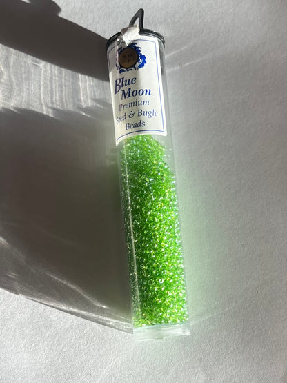 Blue Moon - Premium Seed and Bugle Beads