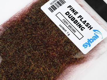 Sybai Fine Flash Dubbing: Fiery Brown