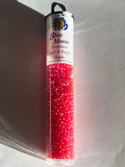 Blue Moon - Premium Seed and Bugle Beads