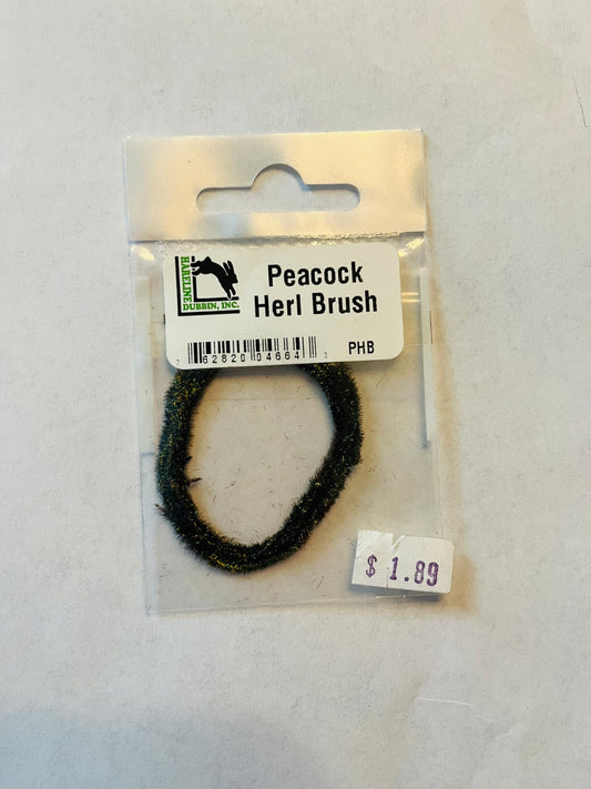 Hareline Peacock Herl Brush