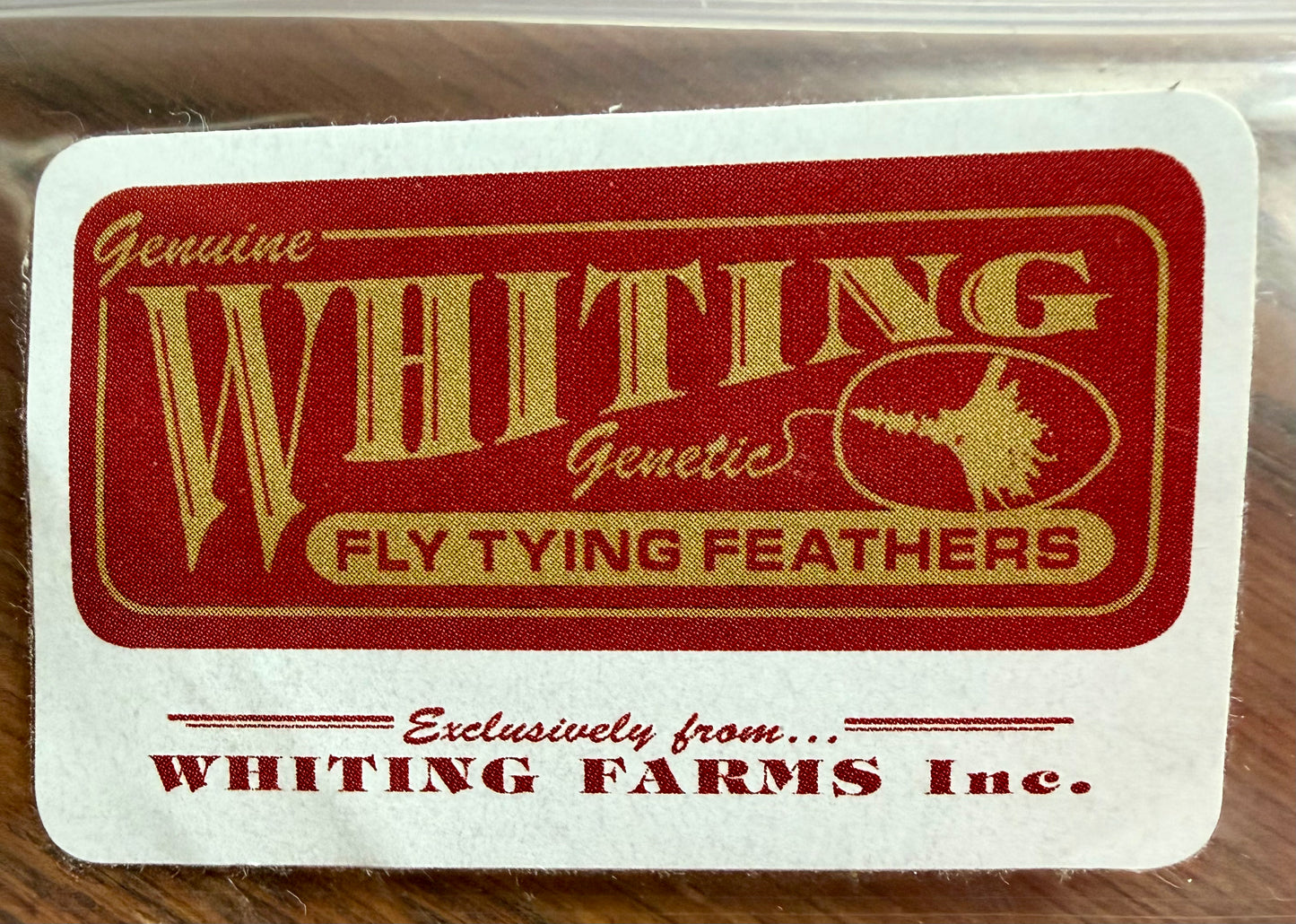 Whiting Farms 4B Rooster Saddle Splash: Dun Splash 377-SH-E-L