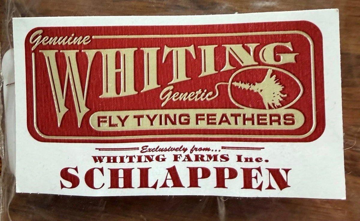 Whiting Farms Schlappen Bundle: 10-14” Grizzly Dyed Orange 384-SH-E-L