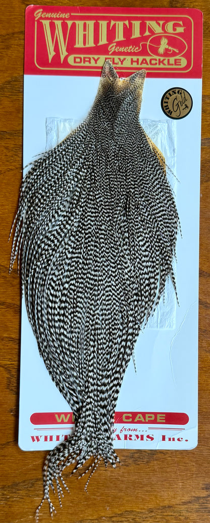 Whiting Gold Grade Rooster Cape Grizzly 772-SH-E-L