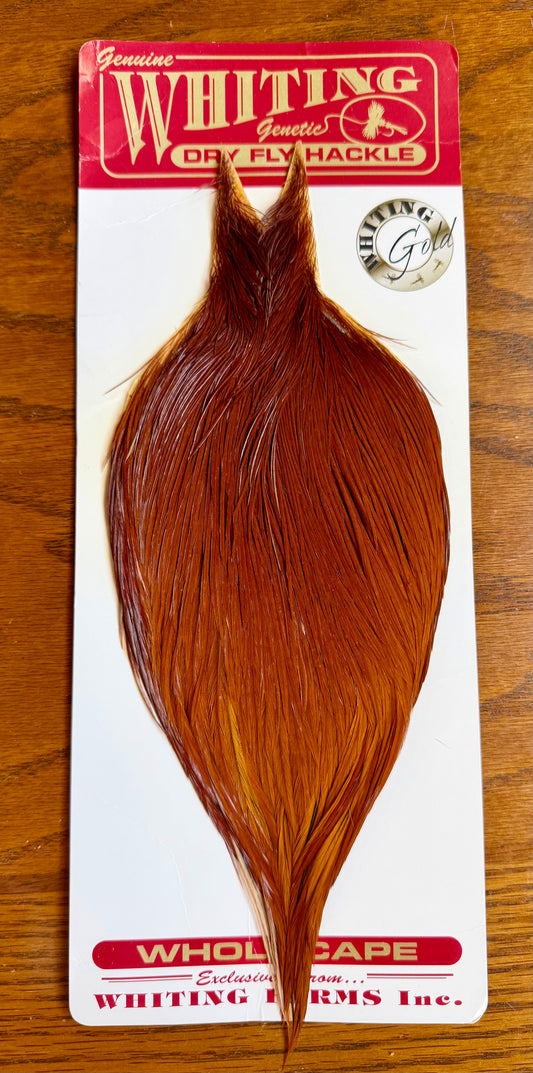 Whiting Gold Grade Rooster Cape Brown 632-SH-E-L
