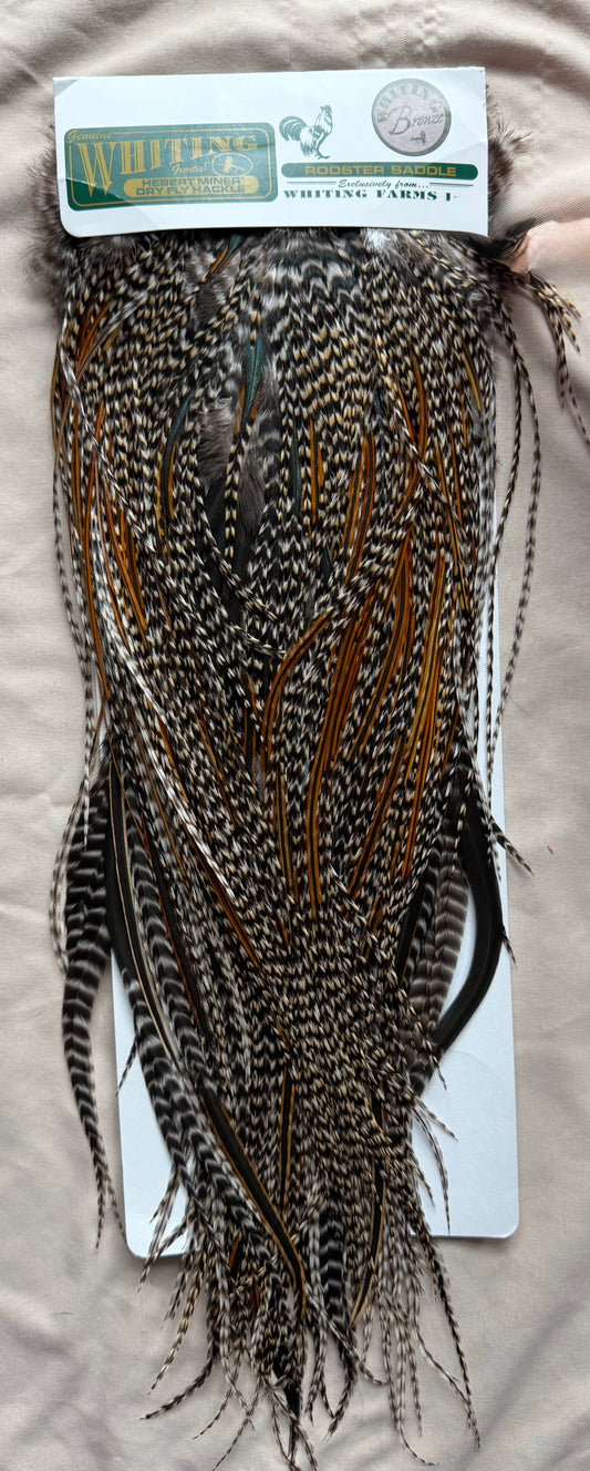 Whiting Hebert Bronze Rooster Saddle Cree 405-SH-E-L