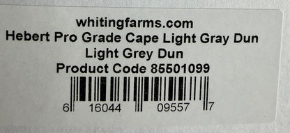 Whiting Hebert Miner Pro Grade Cape Light Grey Dun 761-SH-E-L