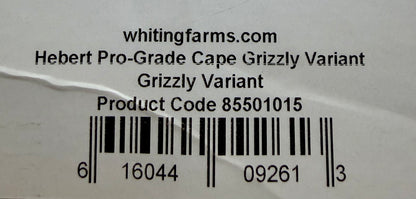 Whiting Farms Hebert Miner Pro-Grade Cape Grizzly Variant 295-SH-E-L