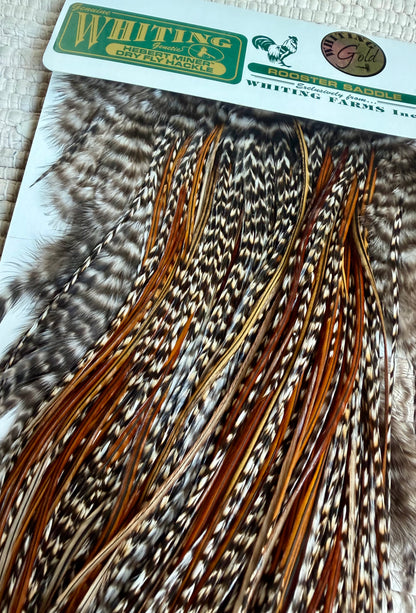Whiting Hebert Gold Grade Rooster Saddle CREE 808-SH-E-L