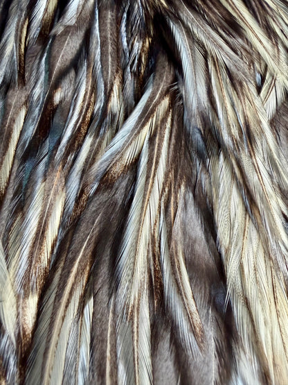 Whiting American Hackle Bronze Rooster Saddle Golden Badger 626-SH-E-L
