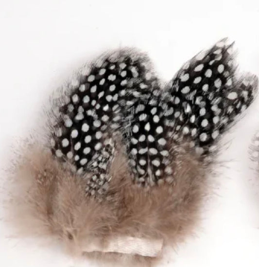 Superfly Strung Guinea Fowl- Large Dot