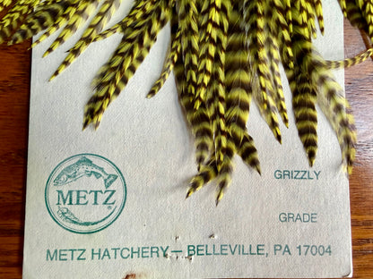 Metz Saddle, Grizzly Charteuse 600-SH-E-L