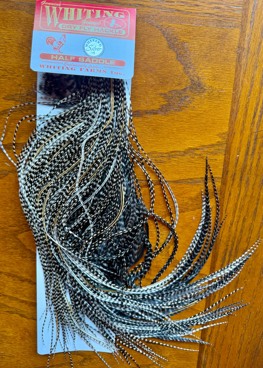 Whiting Farms Silver Grade Half Saddle Grizzly Variant 367-SH-E-L