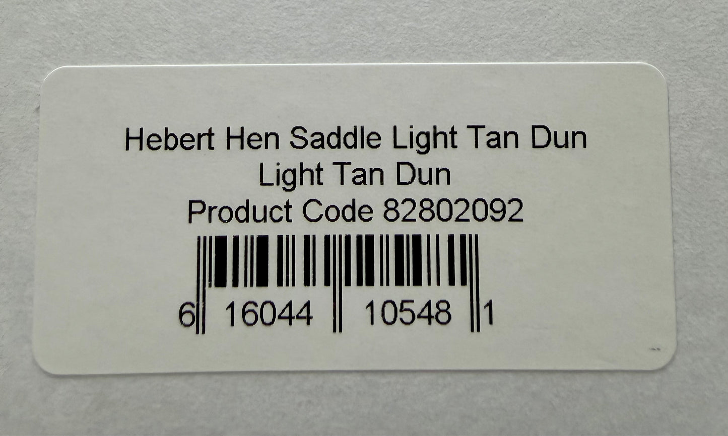 Whiting Hebert Miner Hen Saddle Light Tan Dun 339-SH-E-L