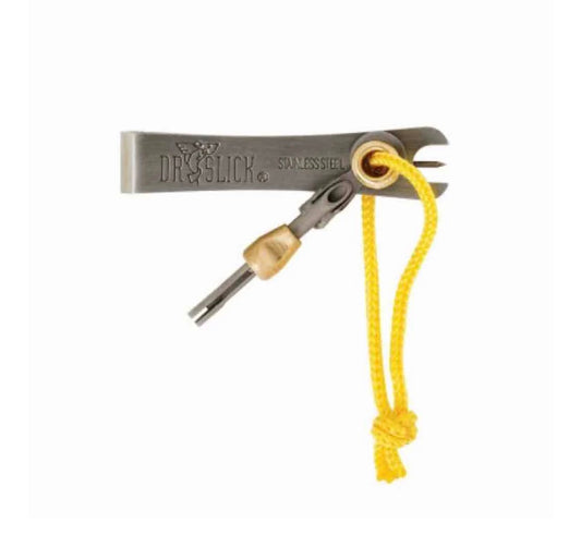 Dr. Slick Offset Nipper with Pin, File, and Knot Tyer
