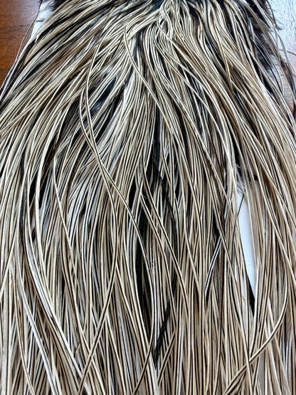 Whiting Pro Grade Midge Rooster Saddle - Silver Badger 365-SH-E-L