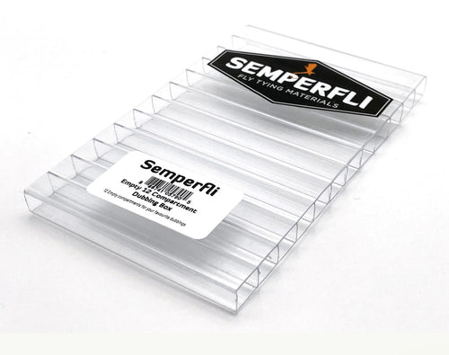 SemperFli Empty 12 Compartment Dubbing Box