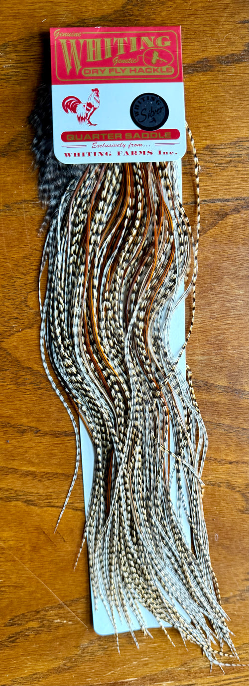 Whiting Farms Silver Midge Quarter Saddle CREE 767-SH-E-L