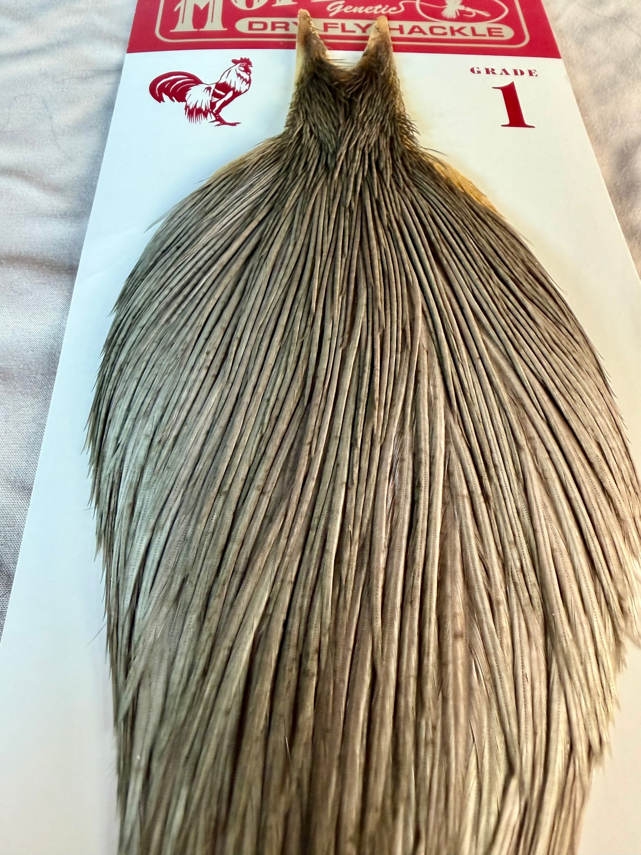 Whiting Farms Hoffman Cape GRADE #1 Medium Dyed Dun 247-SH-E-L