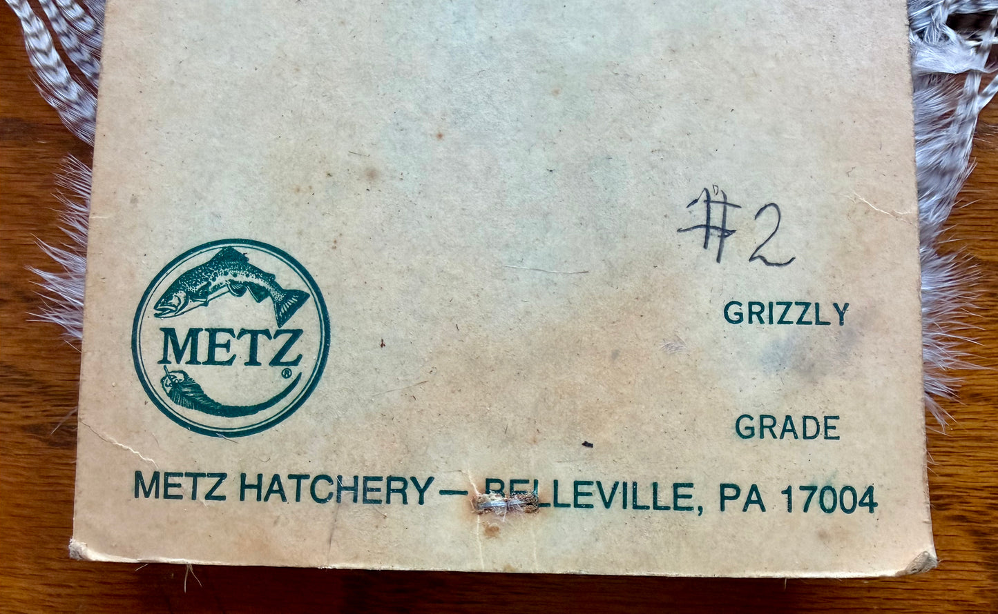 Metz #2 Saddle, Grizzly 514-SH-E-L