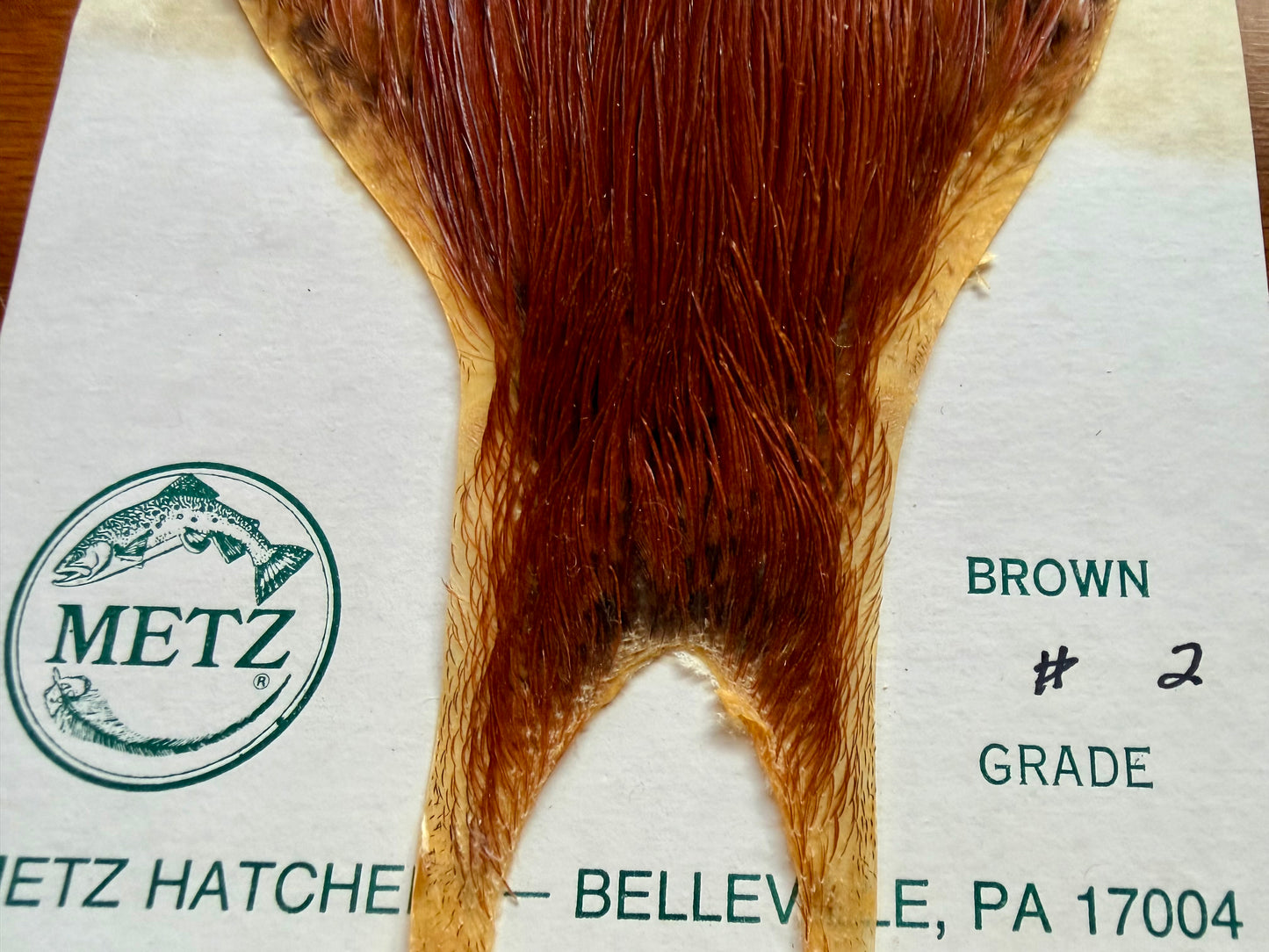Metz Grade # 2 Cape Brown 508-SH-E-L