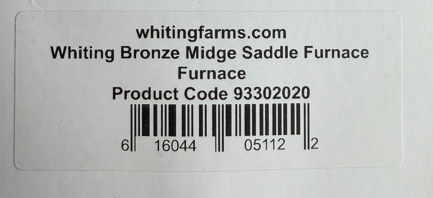 Whiting Bronze Grade Midge Rooster Saddle Furnace 656-SH-E-L