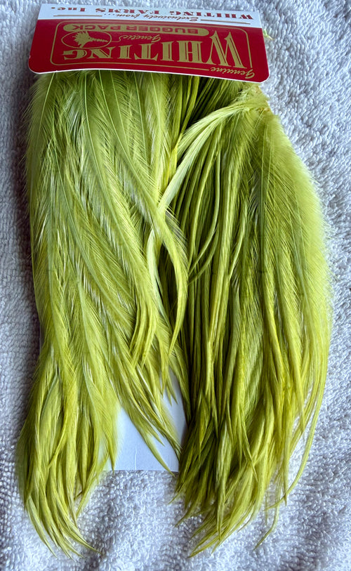Whiting Bugger Pack White Dyed Olive 734-SH-E-L