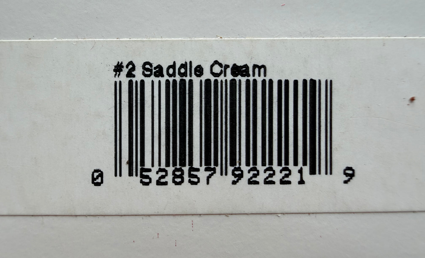 Metz #2 Saddle, Cream 487-SH-E-L