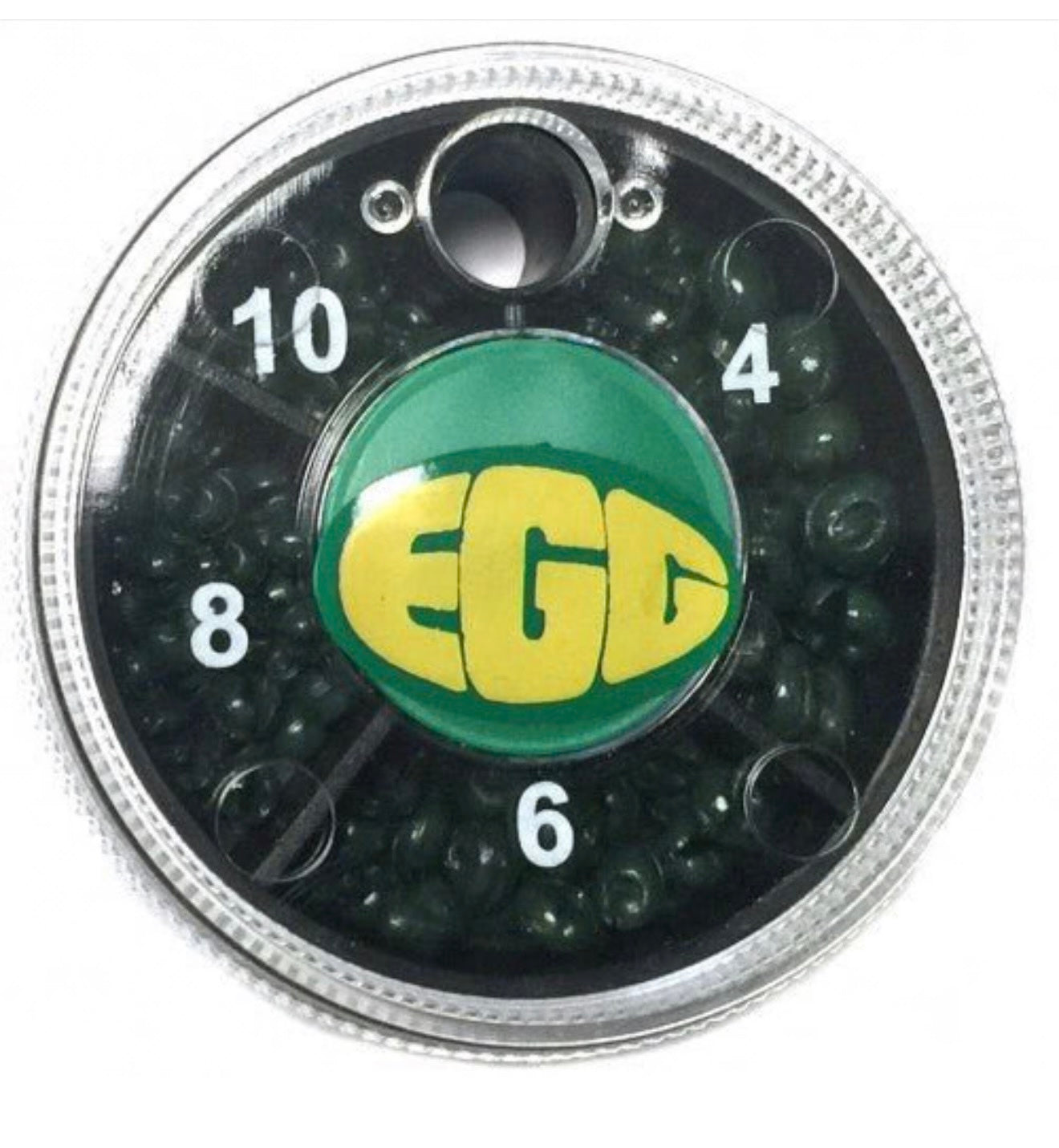 Dinsmore 4 Shot Tin Green Egg Weights (04-10)